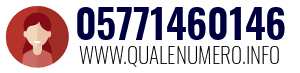 Numero di telefono 05771460146 05771460146