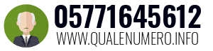 Numero di telefono 05771645612 05771645612