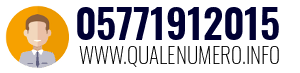 Numero di telefono 05771912015 05771912015
