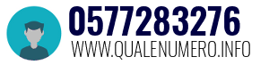 Numero di telefono 0577283276 0577283276