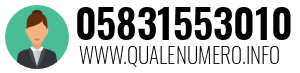 Numero di telefono 05831553010 05831553010