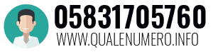 Numero di telefono 05831705760 05831705760