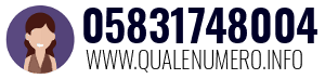 Numero di telefono 05831748004 05831748004
