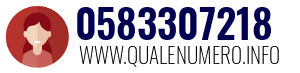 Numero di telefono 0583307218 0583307218