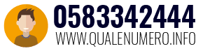 Numero di telefono 0583342444 0583342444