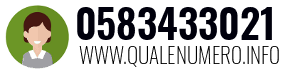 Numero di telefono 0583433021 0583433021