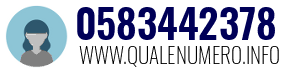 Numero di telefono 0583442378 0583442378