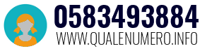 Numero di telefono 0583493884 0583493884
