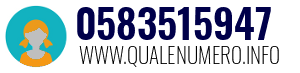 Numero di telefono 0583515947 0583515947
