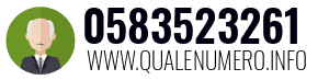 Numero di telefono 0583523261 0583523261