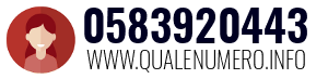 Numero di telefono 0583920443 0583920443