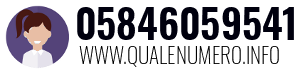 Numero di telefono 05846059541 05846059541