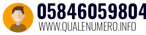 Numero di telefono 05846059804 05846059804