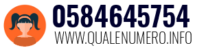 Numero di telefono 0584645754 0584645754