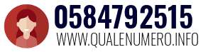 Numero di telefono 0584792515 0584792515