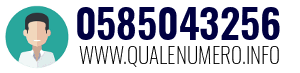 Numero di telefono 0585043256 0585043256