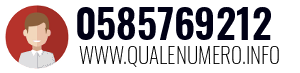 Numero di telefono 0585769212 0585769212