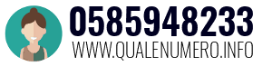 Numero di telefono 0585948233 0585948233