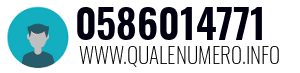 Numero di telefono 0586014771 0586014771