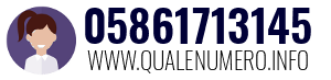 Numero di telefono 05861713145 05861713145