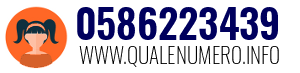 Numero di telefono 0586223439 0586223439
