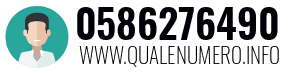 Numero di telefono 0586276490 0586276490