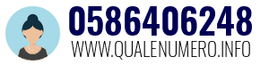 Numero di telefono 0586406248 0586406248