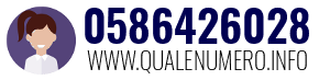 Numero di telefono 0586426028 0586426028
