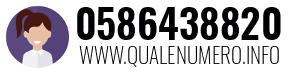 Numero di telefono 0586438820 0586438820