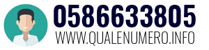 Numero di telefono 0586633805 0586633805