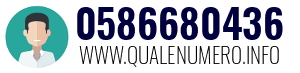 Numero di telefono 0586680436 0586680436