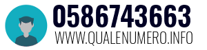 Numero di telefono 0586743663 0586743663