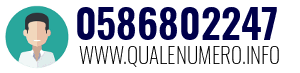 Numero di telefono 0586802247 0586802247