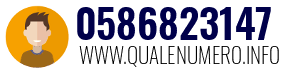 Numero di telefono 0586823147 0586823147