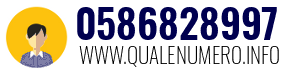 Numero di telefono 0586828997 0586828997