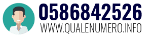 Numero di telefono 0586842526 0586842526