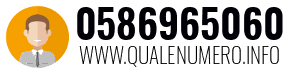Numero di telefono 0586965060 0586965060