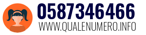 Numero di telefono 0587346466 0587346466