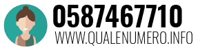 Numero di telefono 0587467710 0587467710