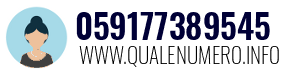 Numero di telefono 059177389545 059177389545