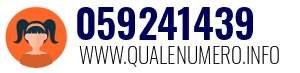 Numero di telefono 059241439 059241439