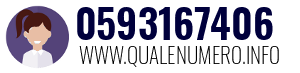 Numero di telefono 0593167406 0593167406