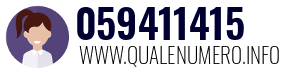 Numero di telefono 059411415 059411415