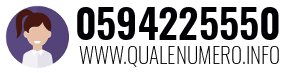 Numero di telefono 0594225550 0594225550