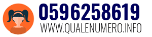 Numero di telefono 0596258619 0596258619
