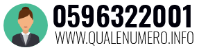 Numero di telefono 0596322001 0596322001