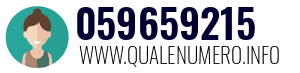 Numero di telefono 059659215 059659215