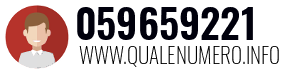 Numero di telefono 059659221 059659221
