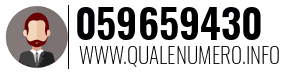 Numero di telefono 059659430 059659430