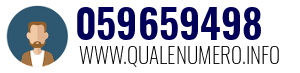 Numero di telefono 059659498 059659498